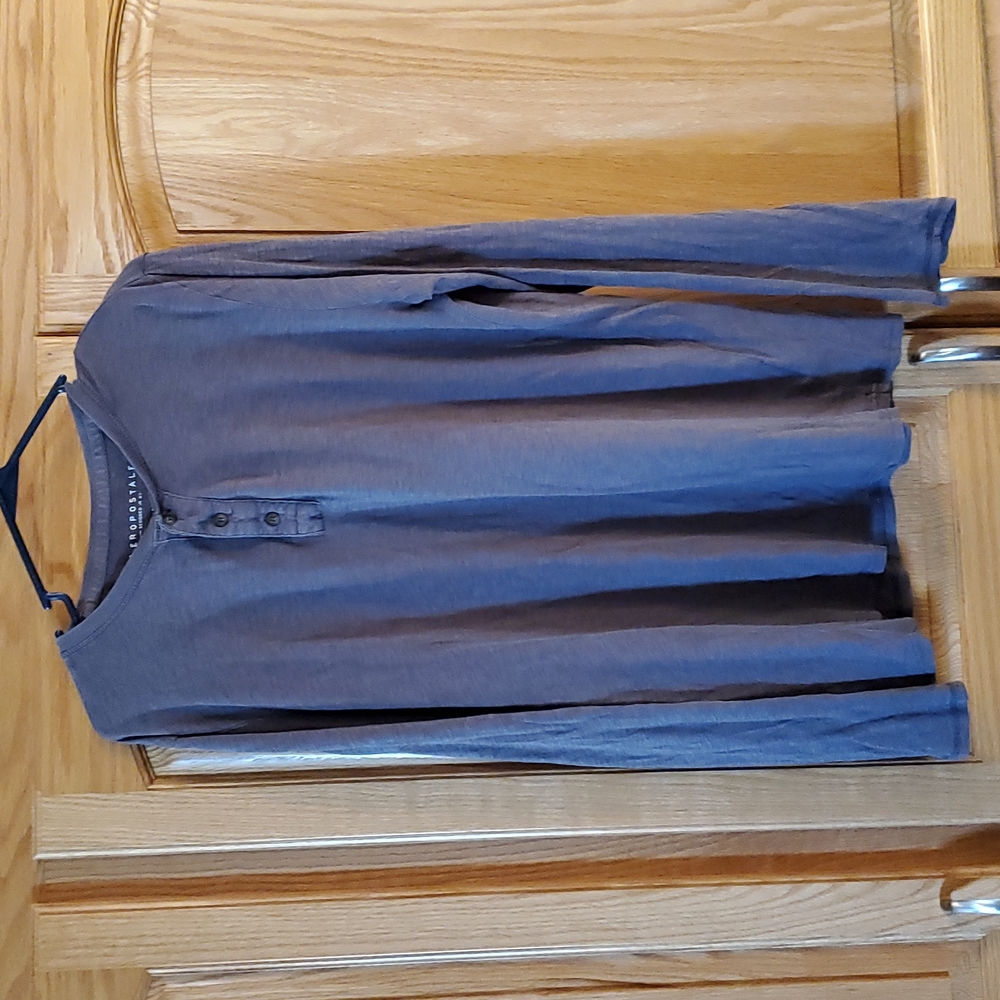 Mens Size Medium.  One Aeropostale and One Old Navy Long Sleeve T Shirt.